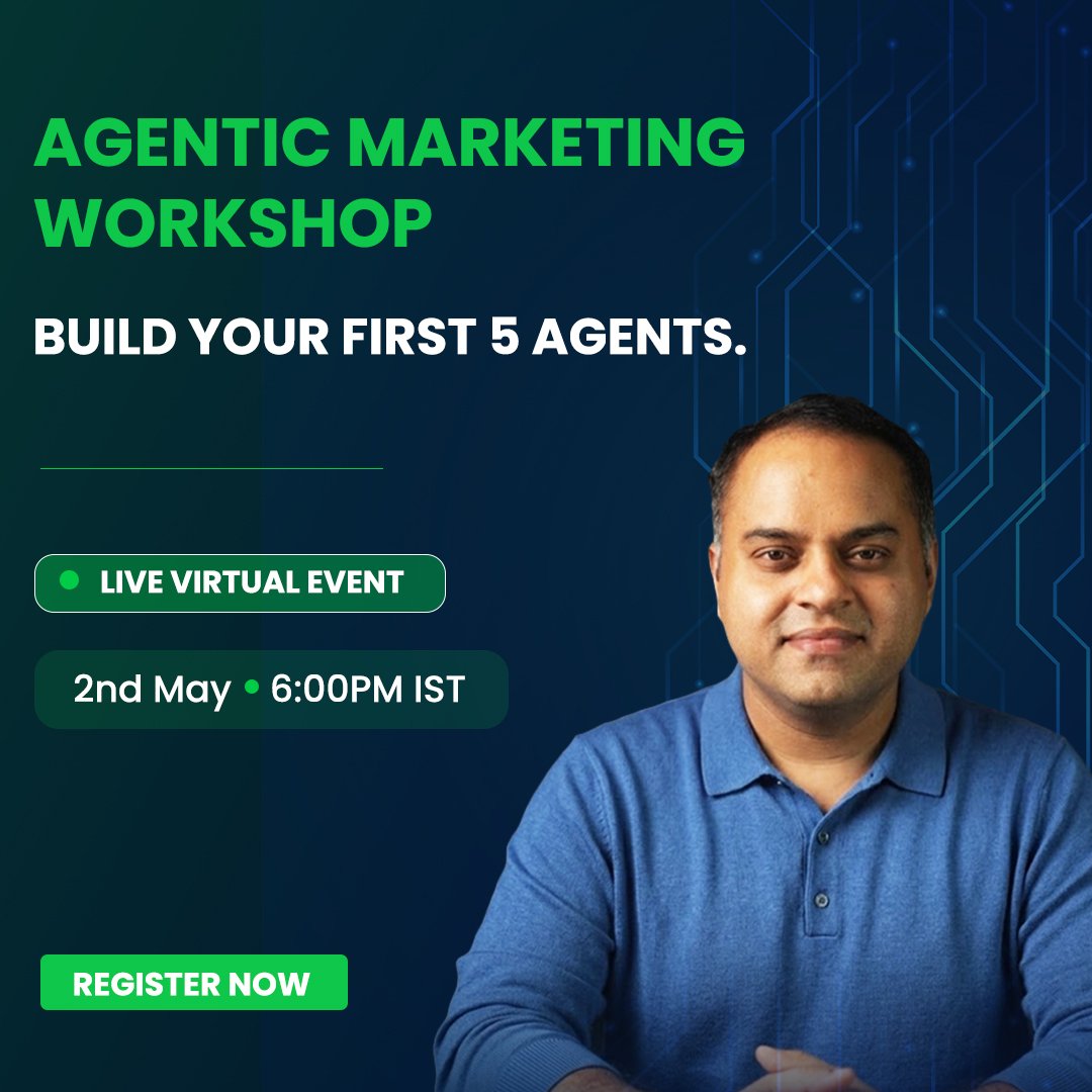1x1 Agentic Marketing Workshop - 2nd May 2026 - Image 1